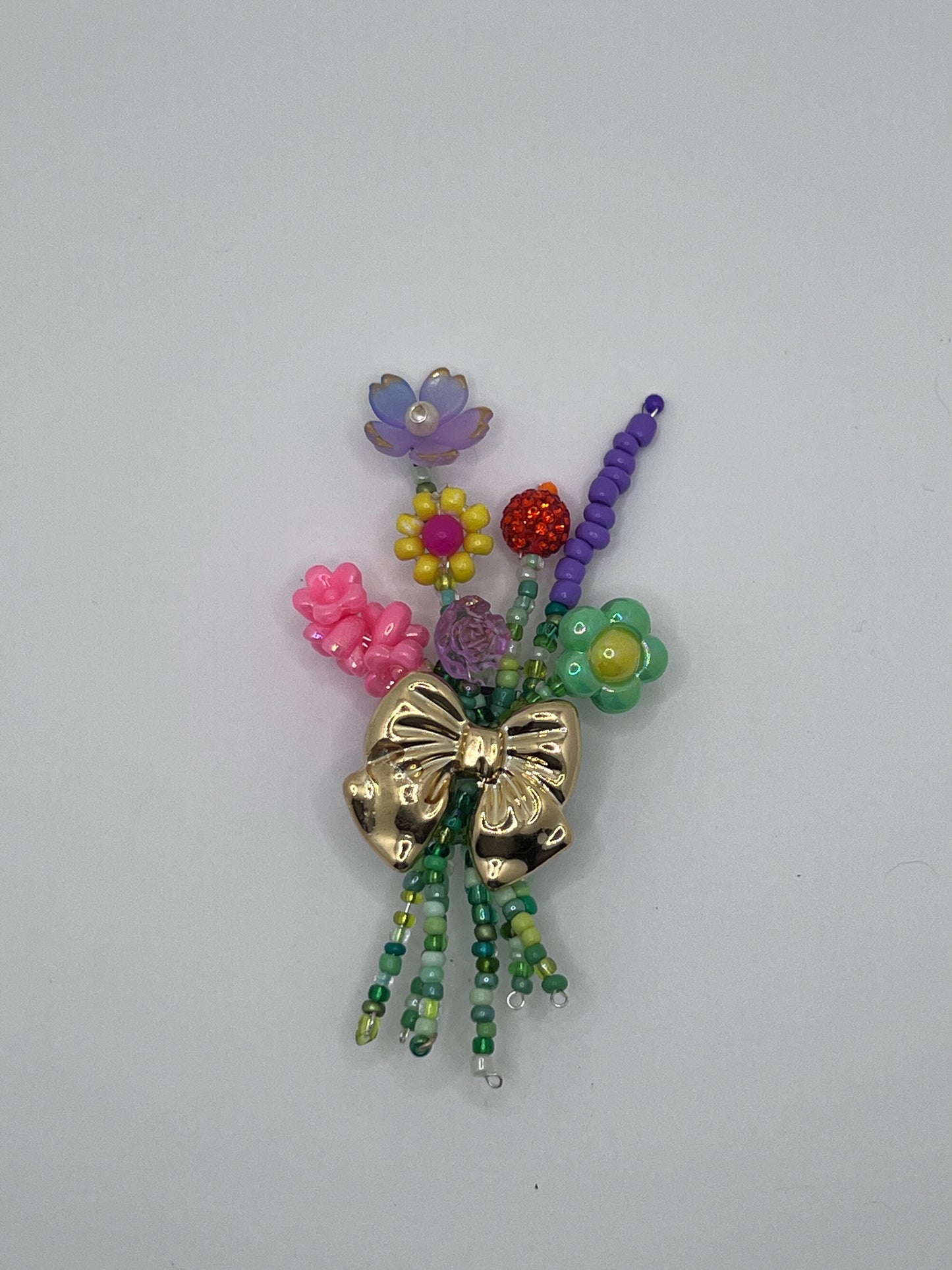 Floral Bouquet Magnet with Bow 844