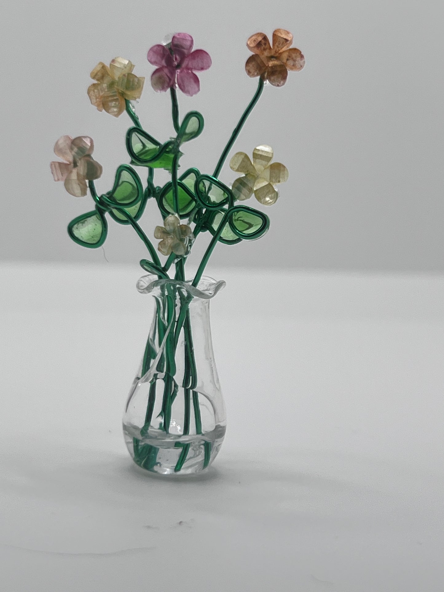 Floral Bouquet in Clear Vase