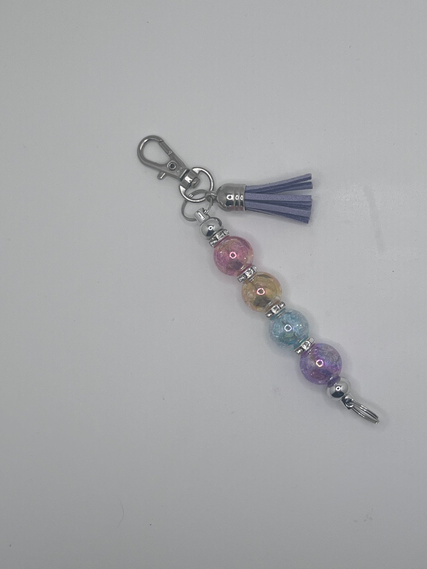 Keychain - Pastel Stick with Tassel