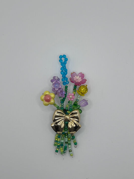 Floral Bouquet Magnet with Bow 847