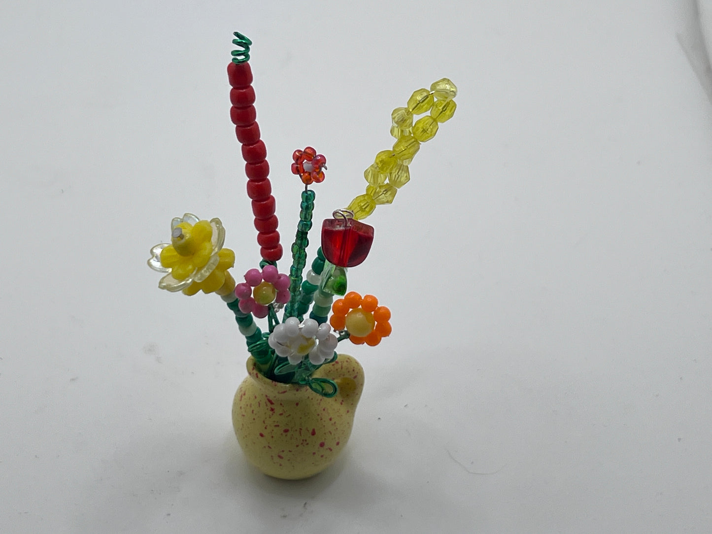 Floral Bouquet Magnet Yellow Vase